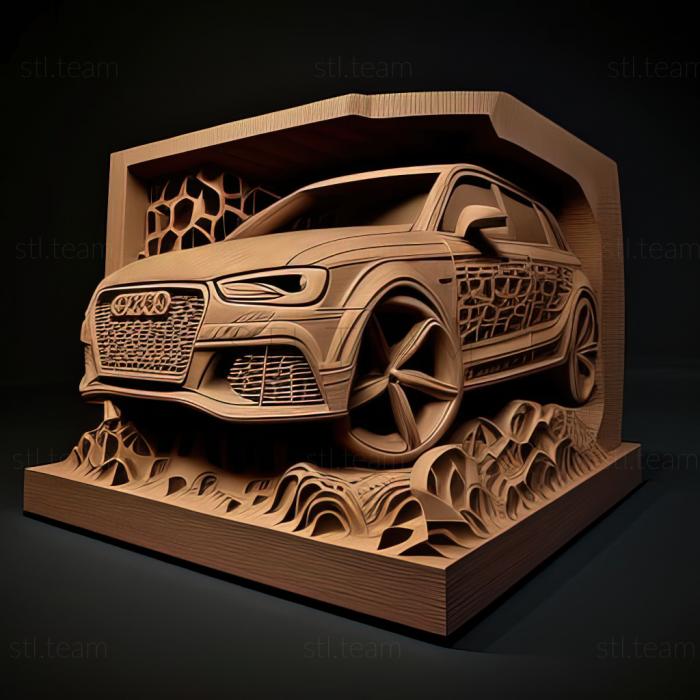 3D model Audi RS4 (STL)